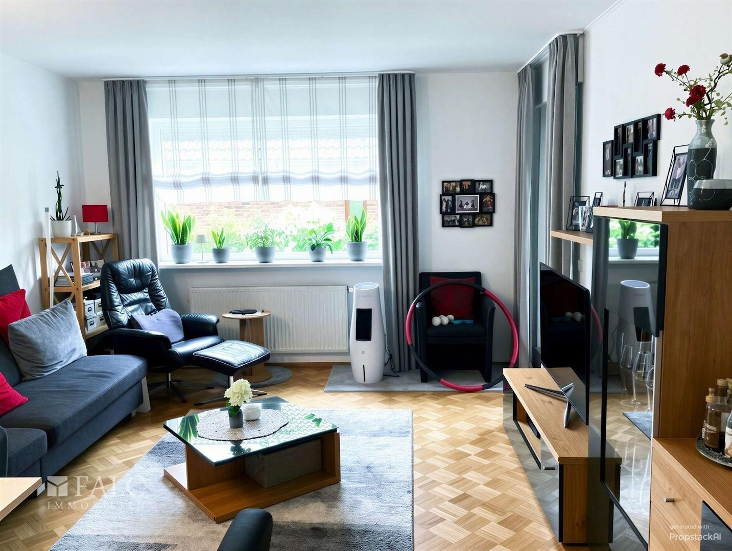 Wohnzimmer - (KI generiert)