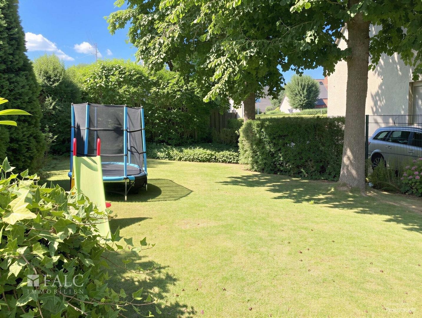 Gemeinschaftsgarten - (KI generiert)