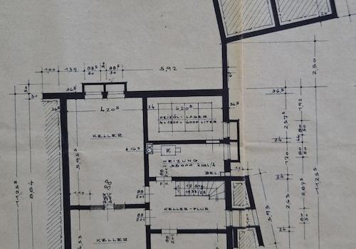 Grundriss Keller