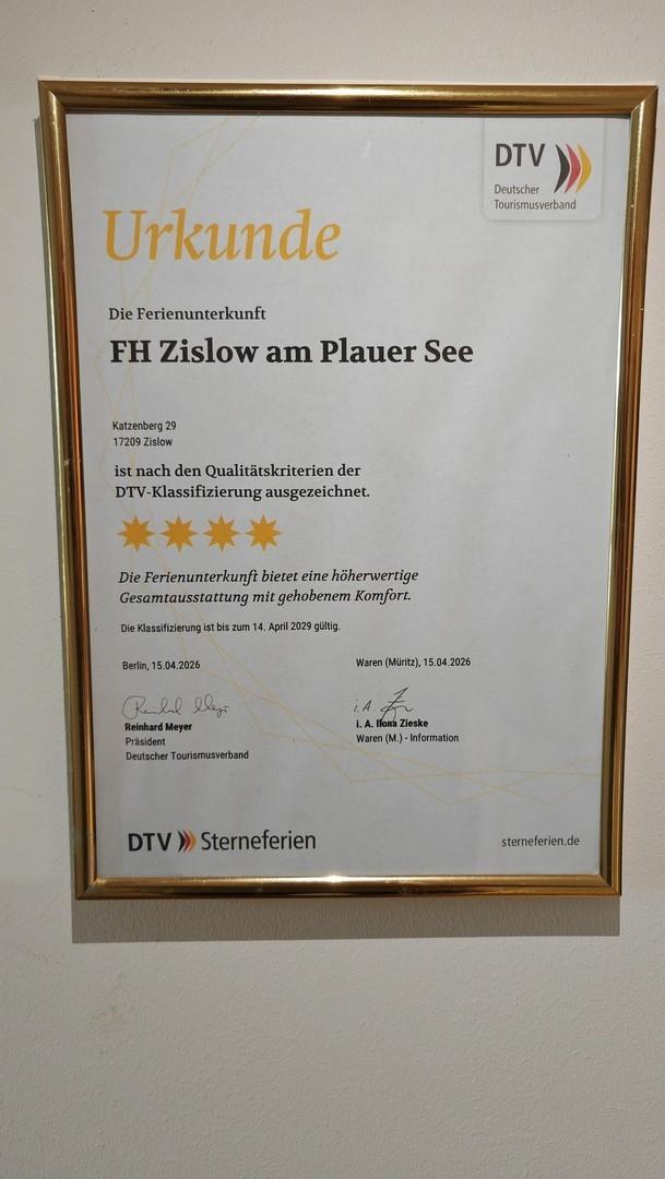 4-Sterne-Auszeichnung