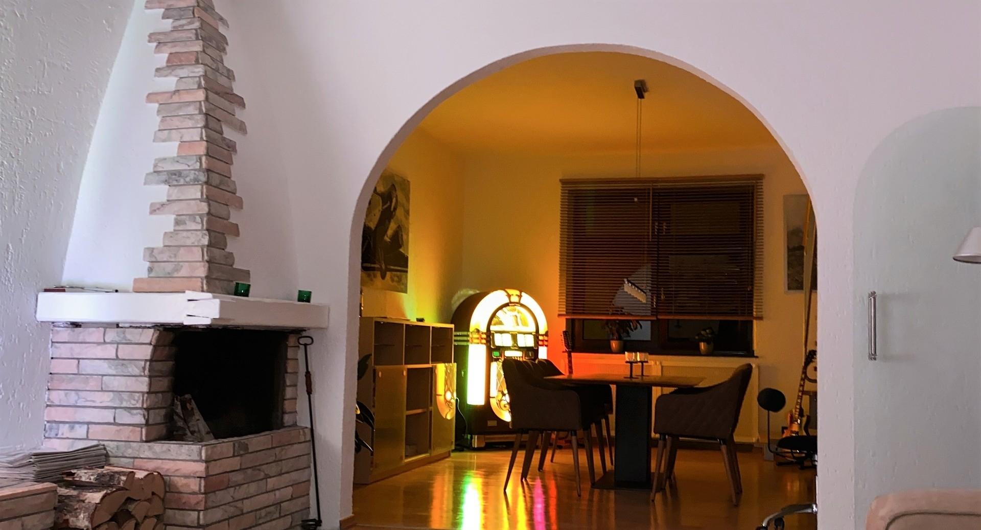 1. OG Blick in das Esszimmer