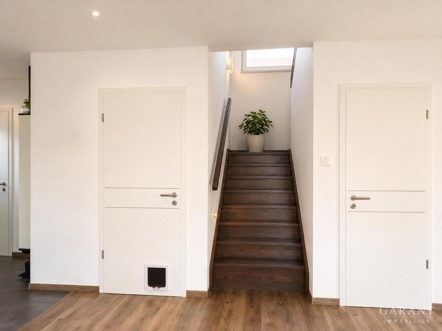 moderne Treppe