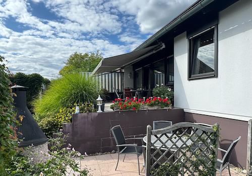 Zweiter Grillplatz- und Terrasse
