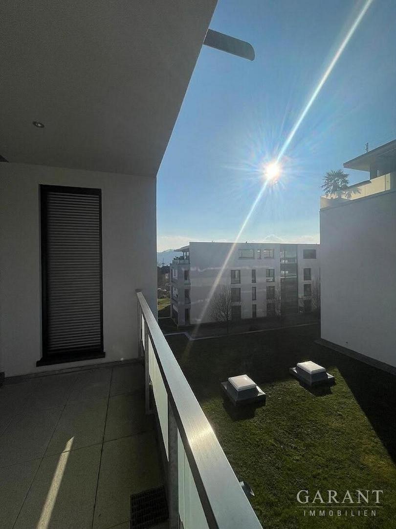 Balkon und Aussicht