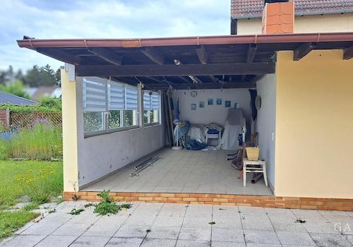 auch wenns mal Regnet draußen feiern