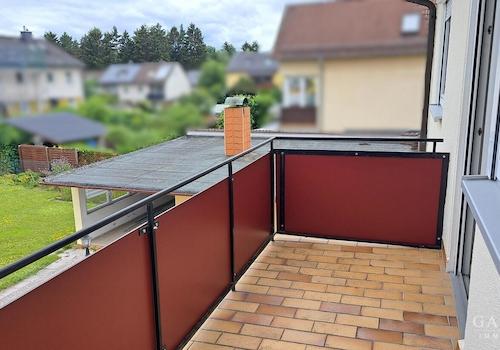 Der Schlafzimmerbalkon