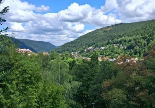 Balkon Aussicht