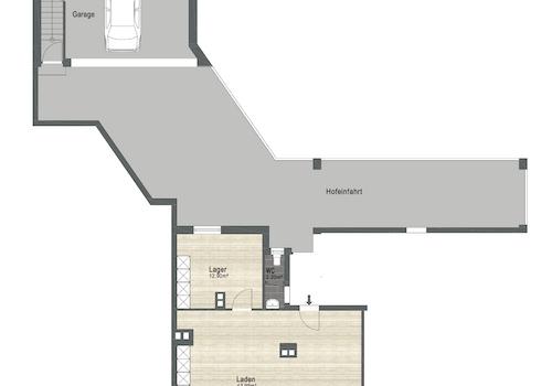 Grundriss Laden 1
