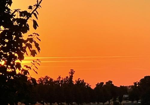 Original Sonnenuntergang