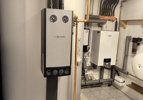 Gasheizung mit Solarthermie
