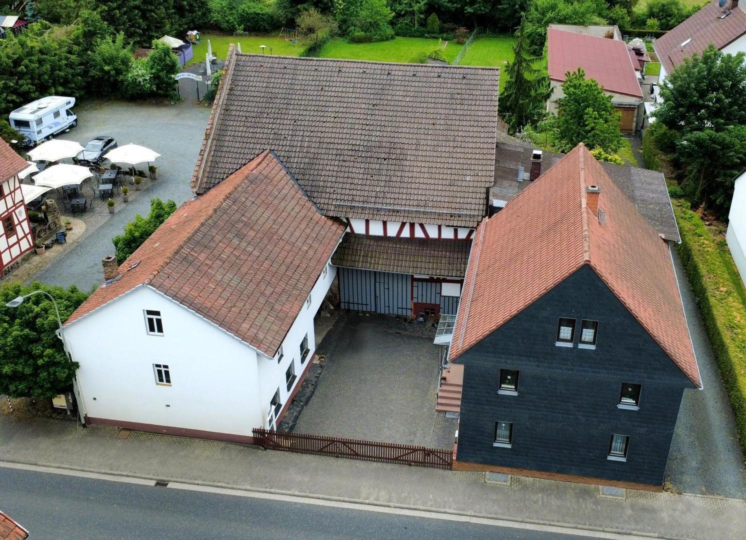 Luftaufnahme frontal