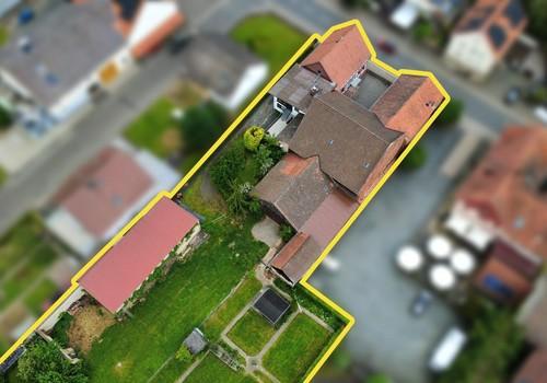 Drohnenansicht oben