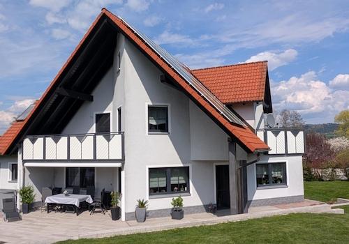 Hausansicht Terrasse