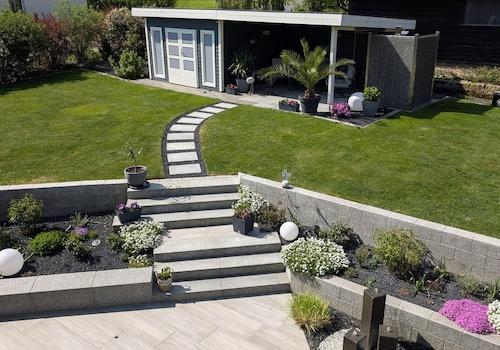 Gartenhaus mit Dusche
