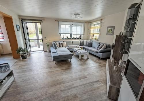 Wohnzimmer, Zugang Terrasse