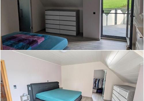 Schlafzimmer, Balkon, Ankleide