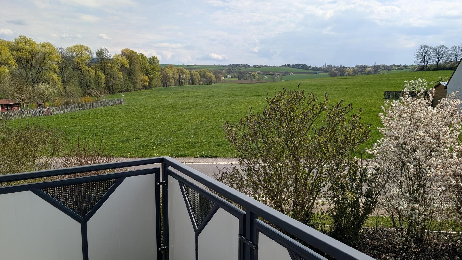 Aussicht Balkon Schlafzimmer