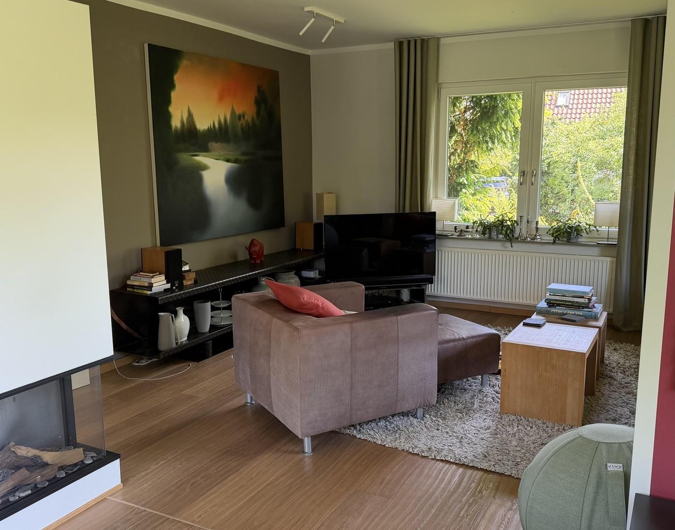 Blick ins Wohnzimmer 2