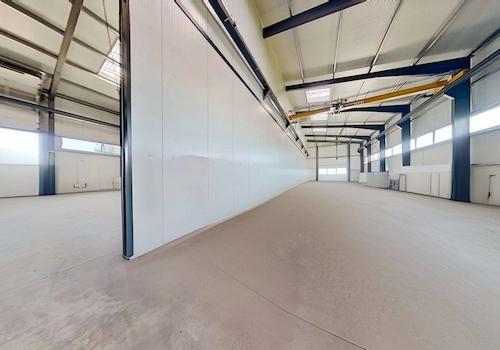 kleine Halle Blickrichtung  Westen