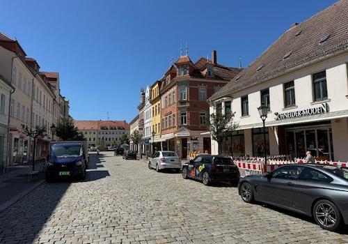 Blick zum Hauptmarkt