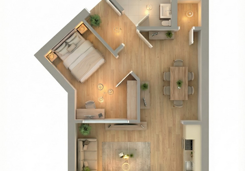 Grundriss 3D