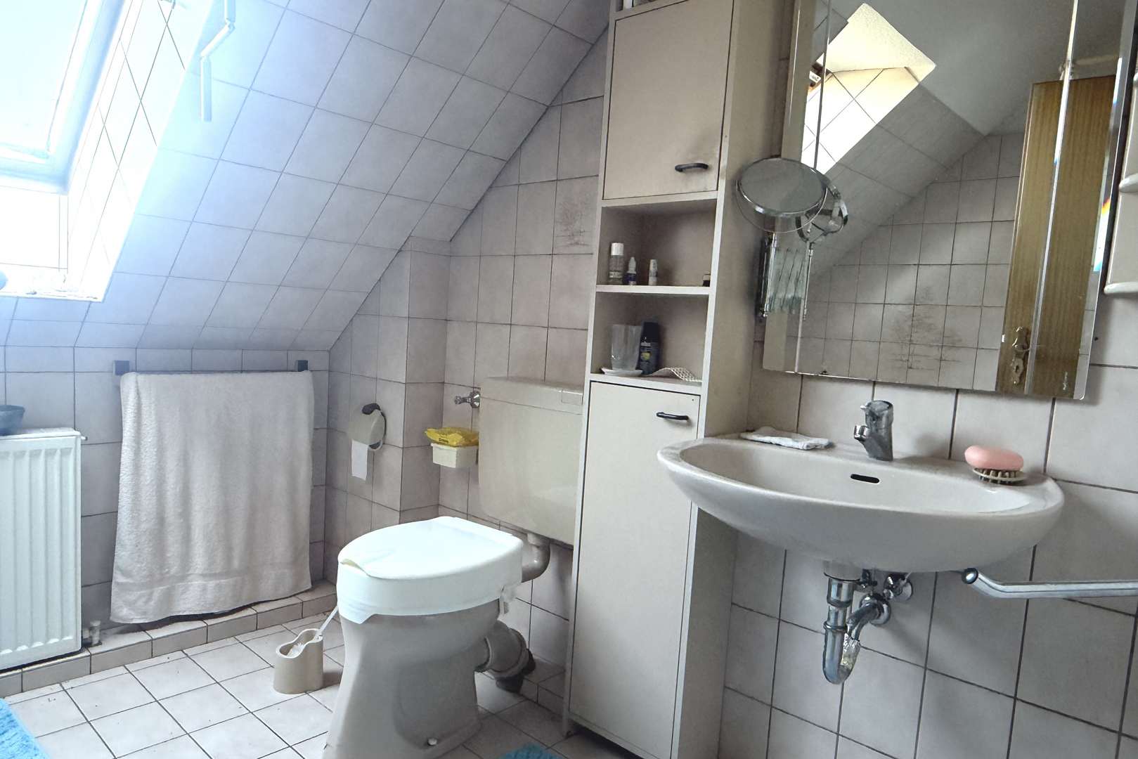 Badezimmer Dachgeschoss