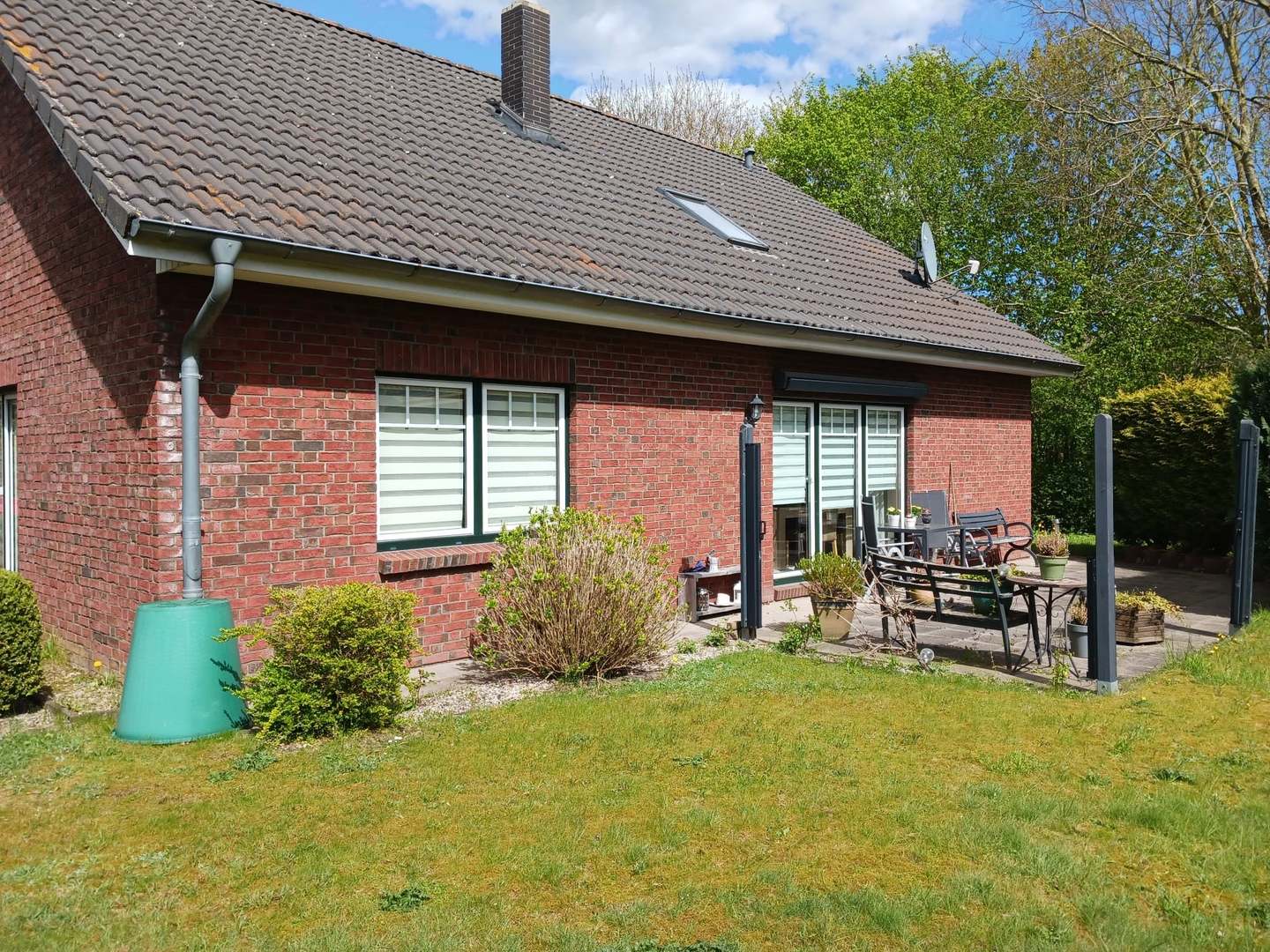 Haus Südseite Terrasse