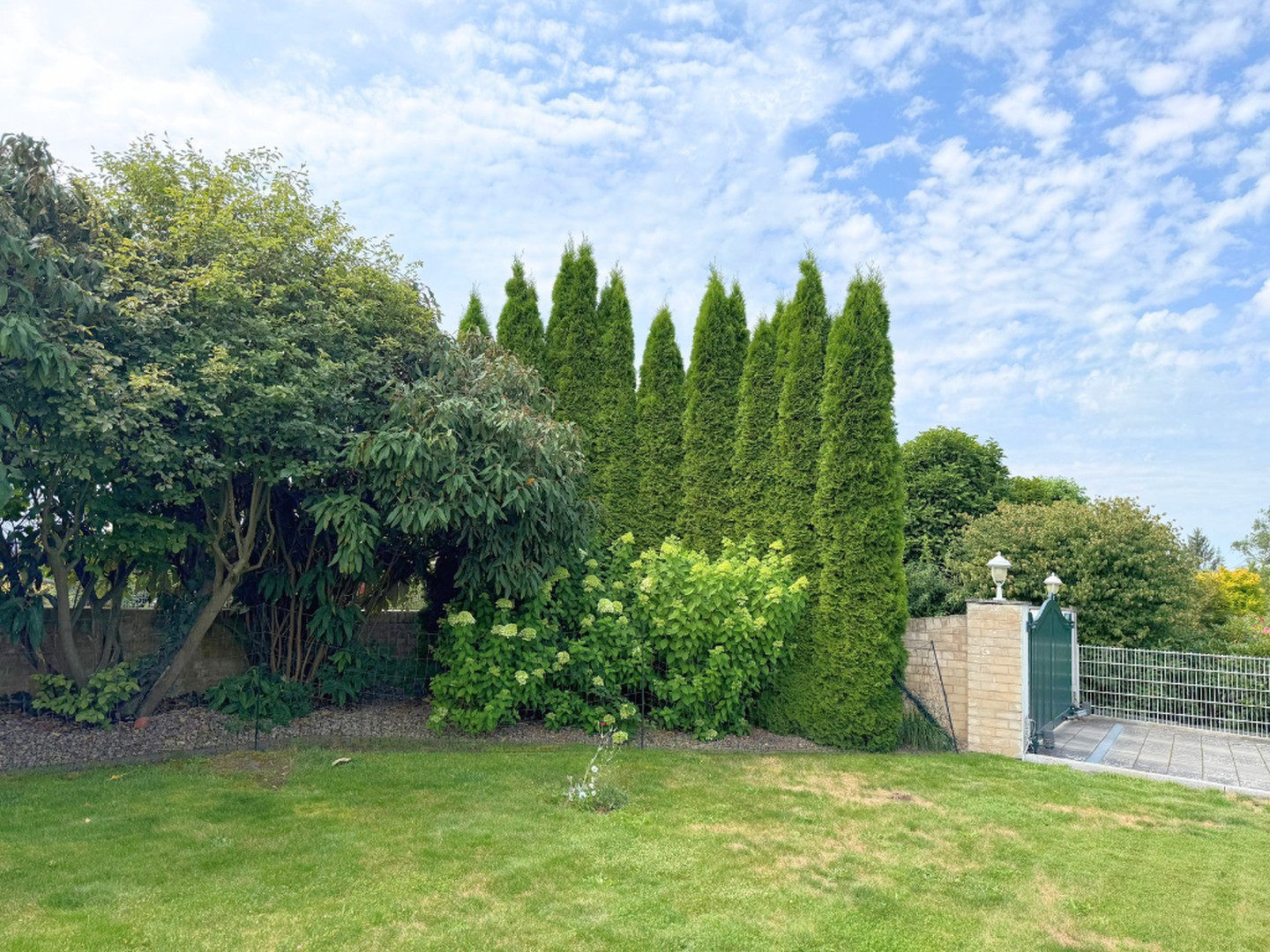 Garten vorne