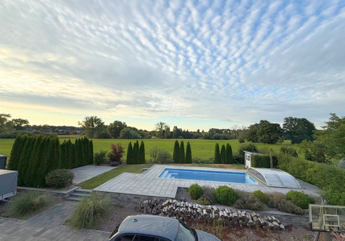 Pooldeck / Ausblick Schlafzimm