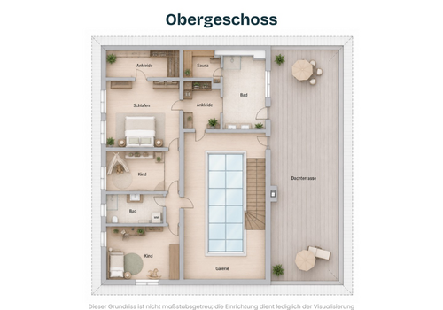 Grundriss Obergeschoss
