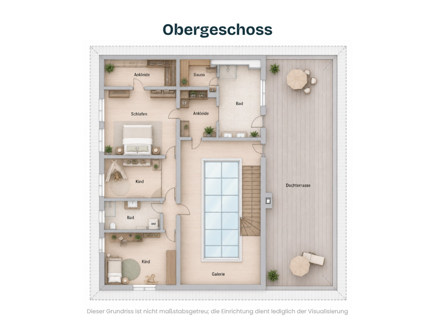 Grundriss Obergeschoss