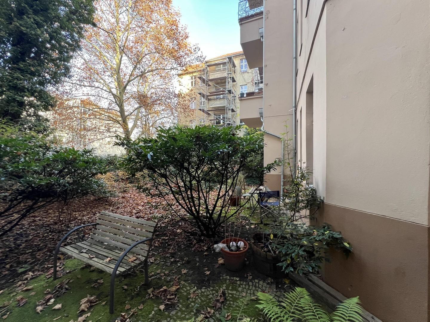 Hofgarten hinten