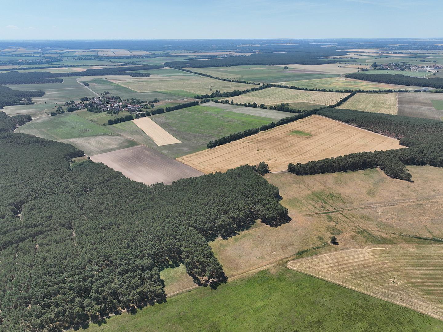 Blick über die Landschaft