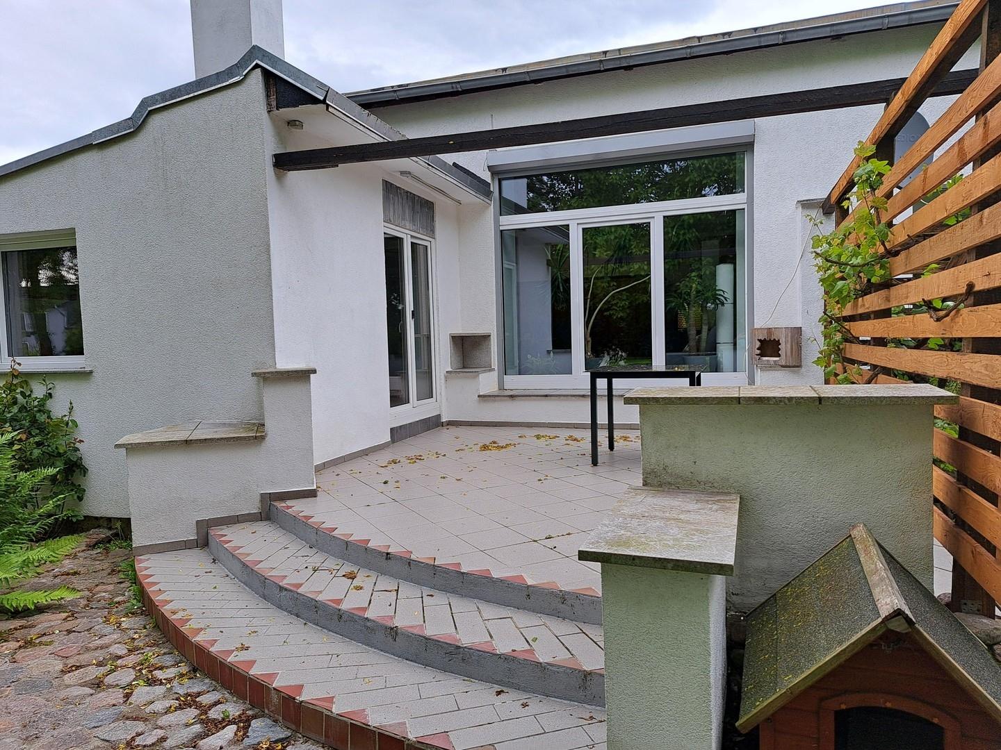 Wohnbereich mit Westterrasse