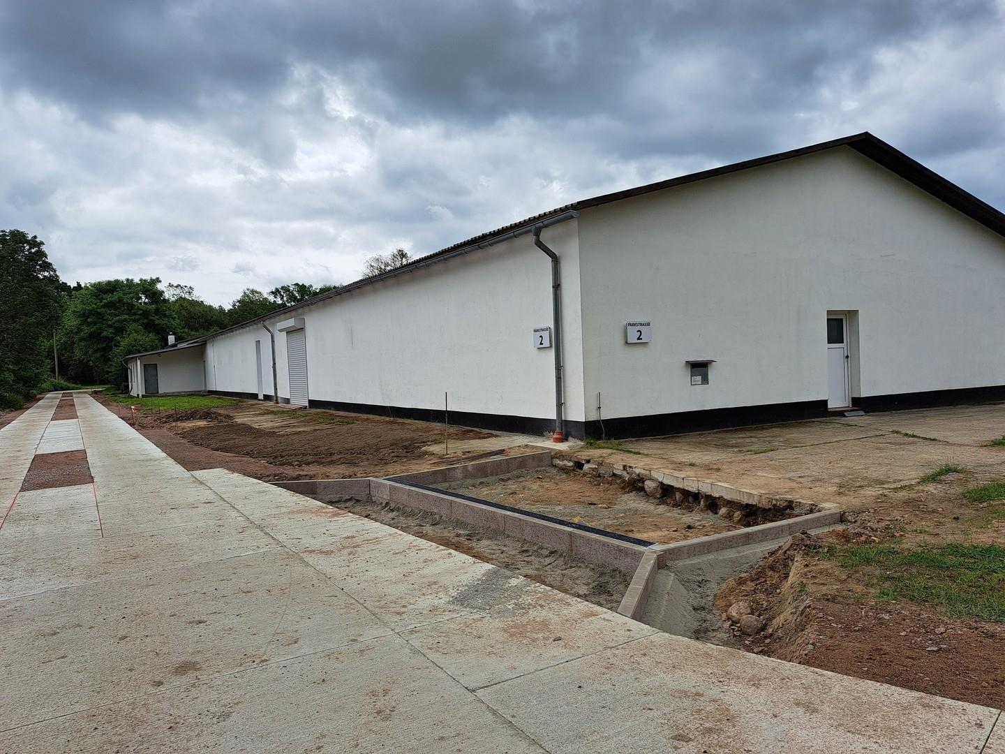 Parkstraße im Bau -ist fertig
