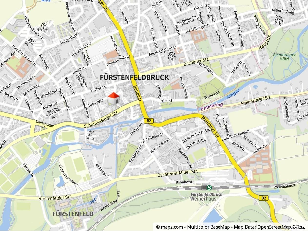 Geolyzer Kartenausschnitt