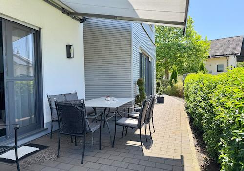 Terrasse am Essbereich
