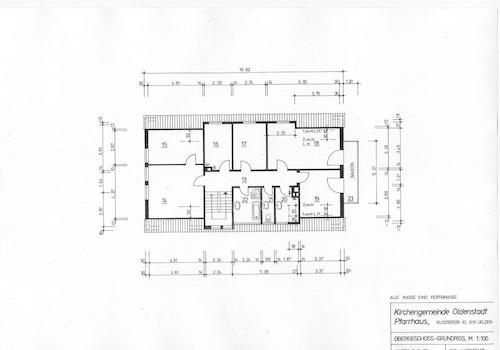 Grundriss Obergeschoss