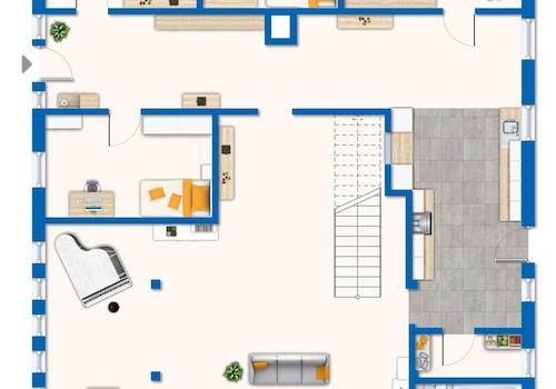 Grundriss Erdgeschoss Haupthaus