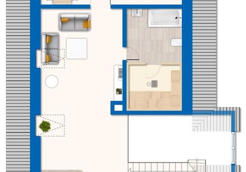 Grundriss Dachgeschoss Haus 2