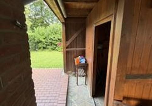 Carport mit Geräteraum