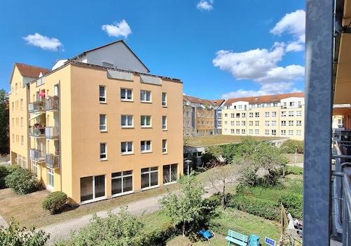 Blick vom Balkon 
