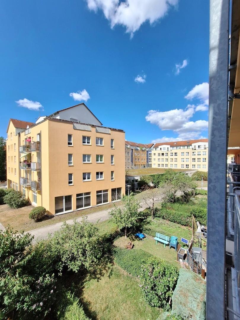 Blick vom Balkon 