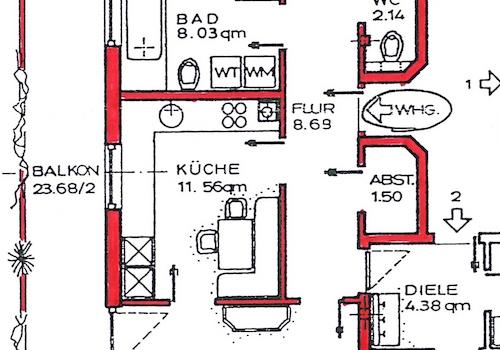Grundriss DG-Internet