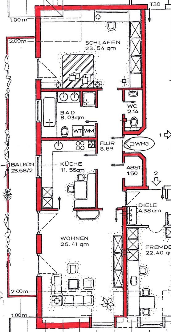 Grundriss DG-Internet