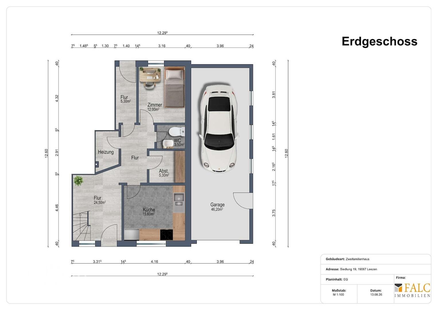 Grundriss Erdgeschoss