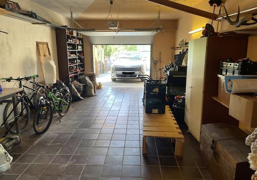 Garage innen