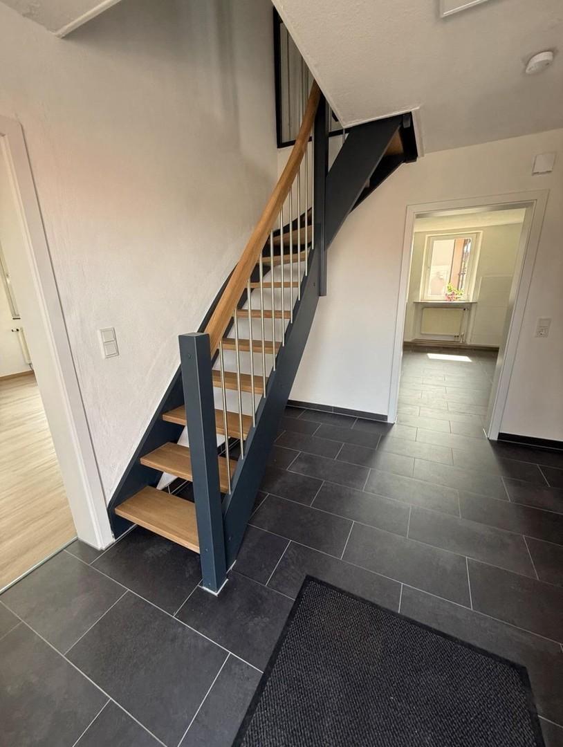 Neue Treppe ins OG