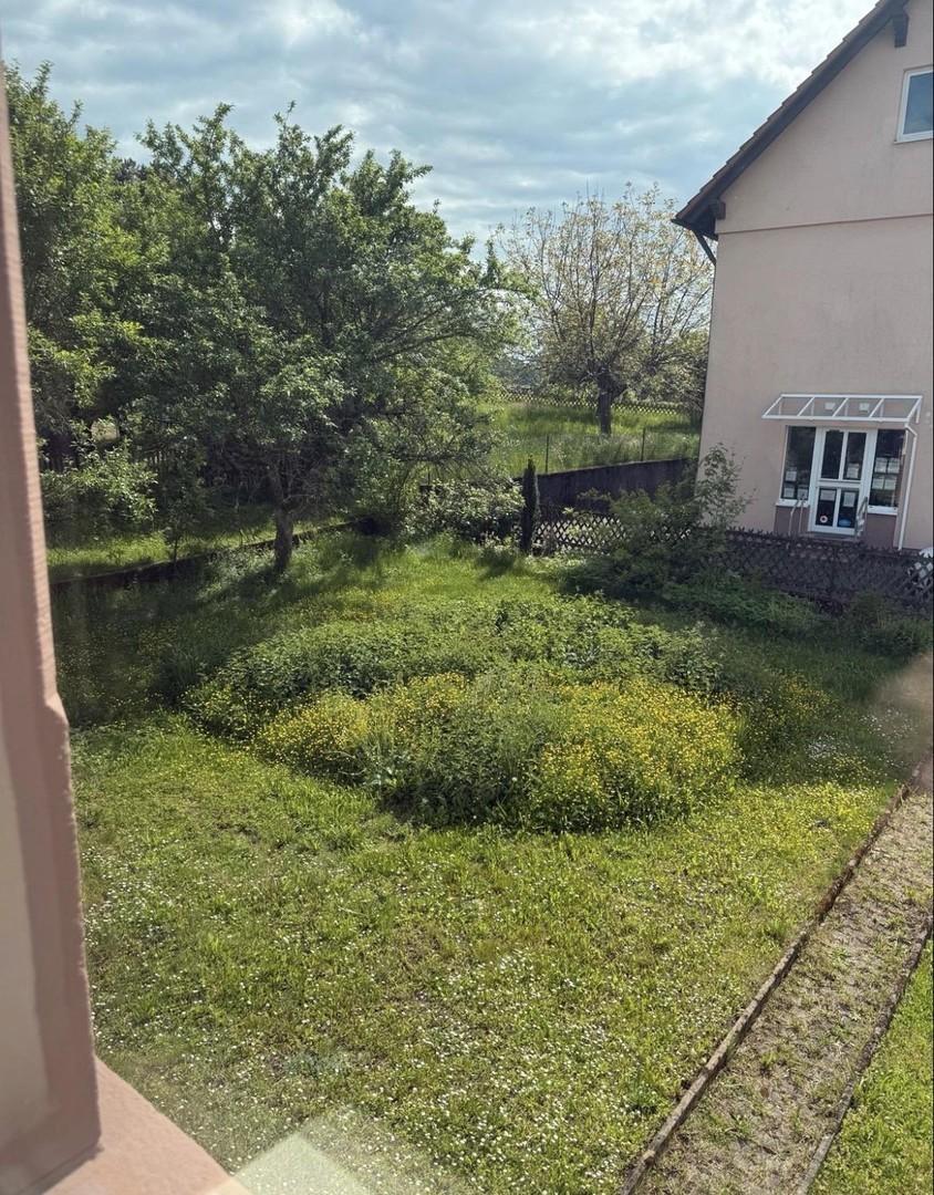 Garten direkt am Haus