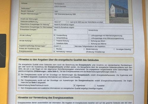 Energieausweis